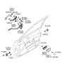 Diagram for 2007 Hyundai Sonata Door Lock - 81320-3K031