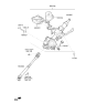 Diagram for Hyundai Elantra GT Power Steering Assist Motor - 56330-G3000