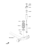 Diagram for Hyundai Ioniq Shock Absorber - 55307-G7650