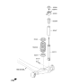 Diagram for 2021 Hyundai Ioniq Shock Absorber - 55307-G7650