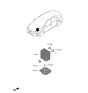 Diagram for 2020 Hyundai Ioniq Car Batteries - 37110-G5400