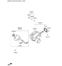 Diagram for Hyundai Ioniq Brake Master Cylinder Reservoir - 58520-G7650