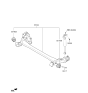 Diagram for 2020 Hyundai Ioniq Axle Beam - 55100-G7600