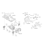 Diagram for 2018 Hyundai Ioniq Engine Mount - 21885-G7000