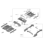 Diagram for 2021 Hyundai Ioniq Floor Pan - 65100-G7500