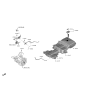 Diagram for 2021 Hyundai Ioniq Water Pump - 375W5-G7500