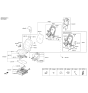 Diagram for 2022 Hyundai Ioniq Seat Cover - 88160-G2045-WSC