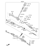 Diagram for 2020 Hyundai Ioniq Rack And Pinion - 56531-G7000