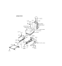 Diagram for 2000 Hyundai Tiburon Seat Cover - 88160-27161-LKP