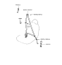 Diagram for 2001 Hyundai Tiburon Seat Belt - 88880-27551-LK