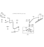 Diagram for Hyundai Tiburon Wiper Blade - 98825-27000