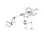 Diagram for 2003 Hyundai Elantra Steering Shaft - 56400-27500