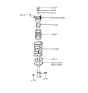 Diagram for 2000 Hyundai Tiburon Coil Springs - 55330-27310