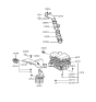 Diagram for 1997 Hyundai Tiburon Air Filter - 28113-23001