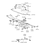 Diagram for 1999 Hyundai Tiburon Sway Bar Bushing - 55513-27050