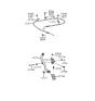 Diagram for 1996 Hyundai Tiburon Throttle Cable - 32790-29090