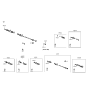 Diagram for Hyundai Tiburon CV Joint - 49507-29L10