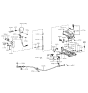 Diagram for 2001 Hyundai Tiburon Shift Indicator - 43771-27080