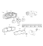 Diagram for 1996 Hyundai Tiburon Speedometer - 94210-27610