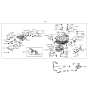 Diagram for 1999 Hyundai Tiburon Valve Body - 46210-28504