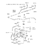 Diagram for 2001 Hyundai Tiburon Windshield Washer Nozzle - 98630-27010