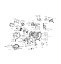 Diagram for 2000 Hyundai Tiburon Transfer Case - 45240-28810