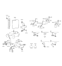 Diagram for 2001 Hyundai Tiburon ABS Sensor - 95680-27500