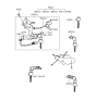 Diagram for Hyundai Tiburon Trunk Latch - 81250-27A00