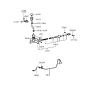 Diagram for 1996 Hyundai Tiburon Clutch Master Repair Kit - 41660-29B00