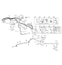 Diagram for Hyundai Elantra Brake Line - 58737-29310