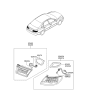 Diagram for 2010 Hyundai Azera Tail Light - 92404-3L520