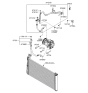 Diagram for 2006 Hyundai Azera A/C Hose - 97775-3L250