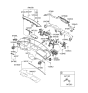 Diagram for 2007 Hyundai Azera Air Bag - 84530-3L500