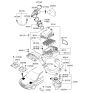 Diagram for 2005 Hyundai Azera Air Duct - 28210-3L100