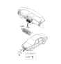 Diagram for Hyundai Azera Blower Control Switches - 97250-3L300-3G