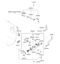 Diagram for 2009 Hyundai Azera Thermostat Housing - 25620-3C200