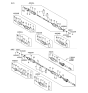 Diagram for 2008 Hyundai Azera Axle Shaft - 49500-3L900