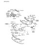 Diagram for 2007 Hyundai Azera Bumper - 86511-3L700