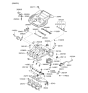 Diagram for 2006 Hyundai Azera Canister Purge Valve - 39460-3C000