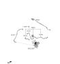 Diagram for 2023 Hyundai Genesis Electrified GV70 Radiator Hose - 25414-DS300