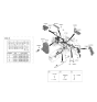 Diagram for Hyundai Genesis Electrified GV70 Relay Block - 91950-IT010