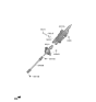 Diagram for Hyundai Genesis Electrified GV70 Steering Shaft - 56400-AR000