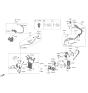 Diagram for Hyundai Genesis Electrified GV70 A/C Condenser - 97606-DS010