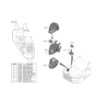 Diagram for 2023 Hyundai Genesis Electrified GV70 Relay Block - 91959-DS100