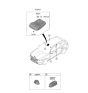 Diagram for Hyundai Genesis Electrified GV70 Dome Light - 92810-T1100-OCW