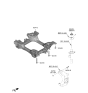 Diagram for 2023 Hyundai Genesis Electrified GV70 Front Cross-Member - 62410-DS500