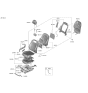 Diagram for 2023 Hyundai Genesis Electrified GV70 Seat Cushion - 88200-IT020-E2C