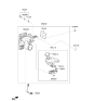 Diagram for Hyundai Genesis Electrified GV70 Brake Master Cylinder Reservoir - 58520-DS000