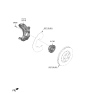 Diagram for Hyundai Genesis Electrified GV70 Control Arm Bolt - 51735-CV000