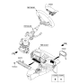 Diagram for 2014 Hyundai Santa Fe Air Bag - 56970-B8000-RYN